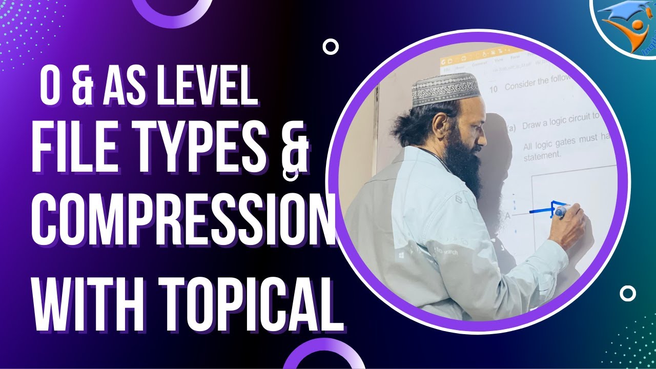 Text, Audio, images representation and compression O Level & IGCSE Computer Science by Inqilab Patel