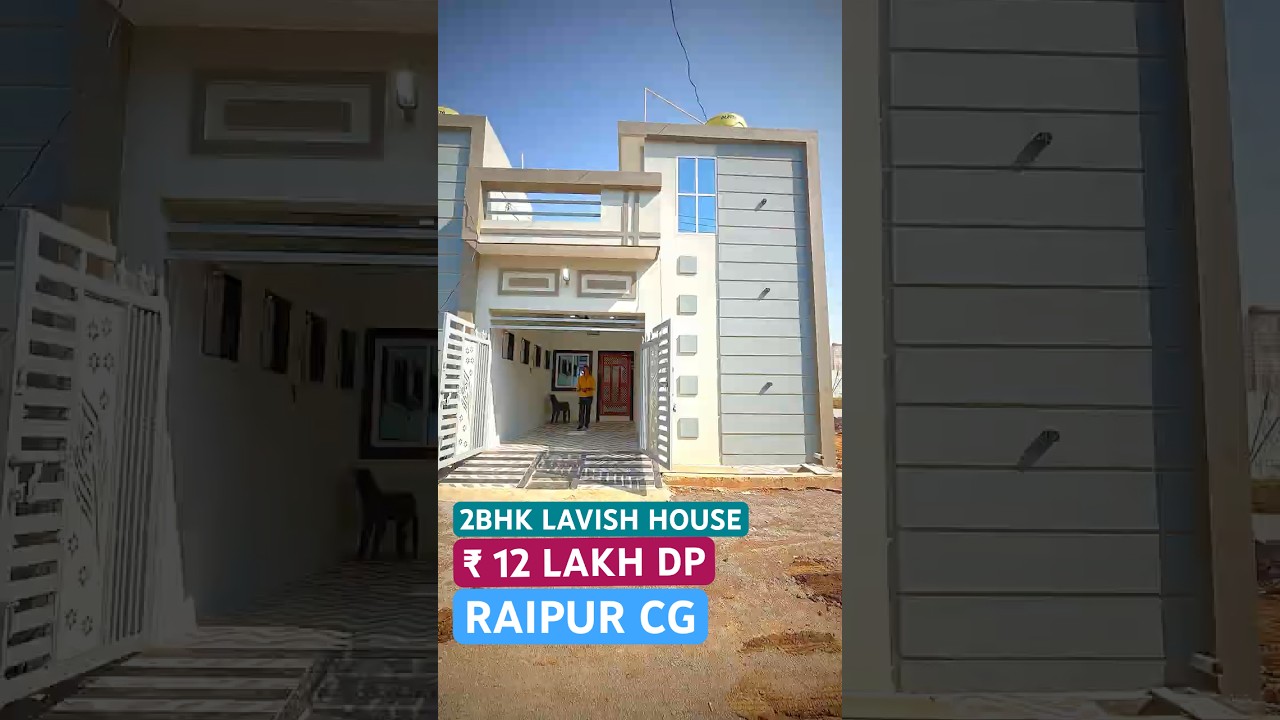 Ultra Luxury 2BHK House in Raipur | ₹12 Lakh DP | Kamal Vihar | Ready to Move 