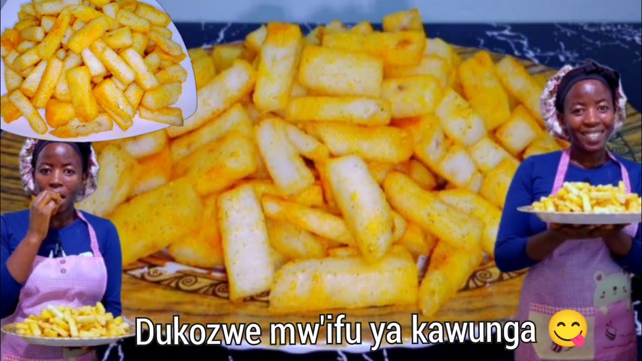 Ukeneye ibintu 3 gusa👌ifu ya Kawunga, igitunguru n'Amavuta😋turyoshye kubi✅