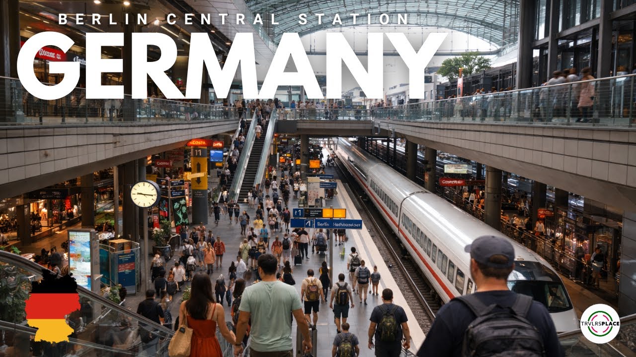 BERLIN CENTRAL STATION | TRVLRS PLACE 🌍✈️🎥
