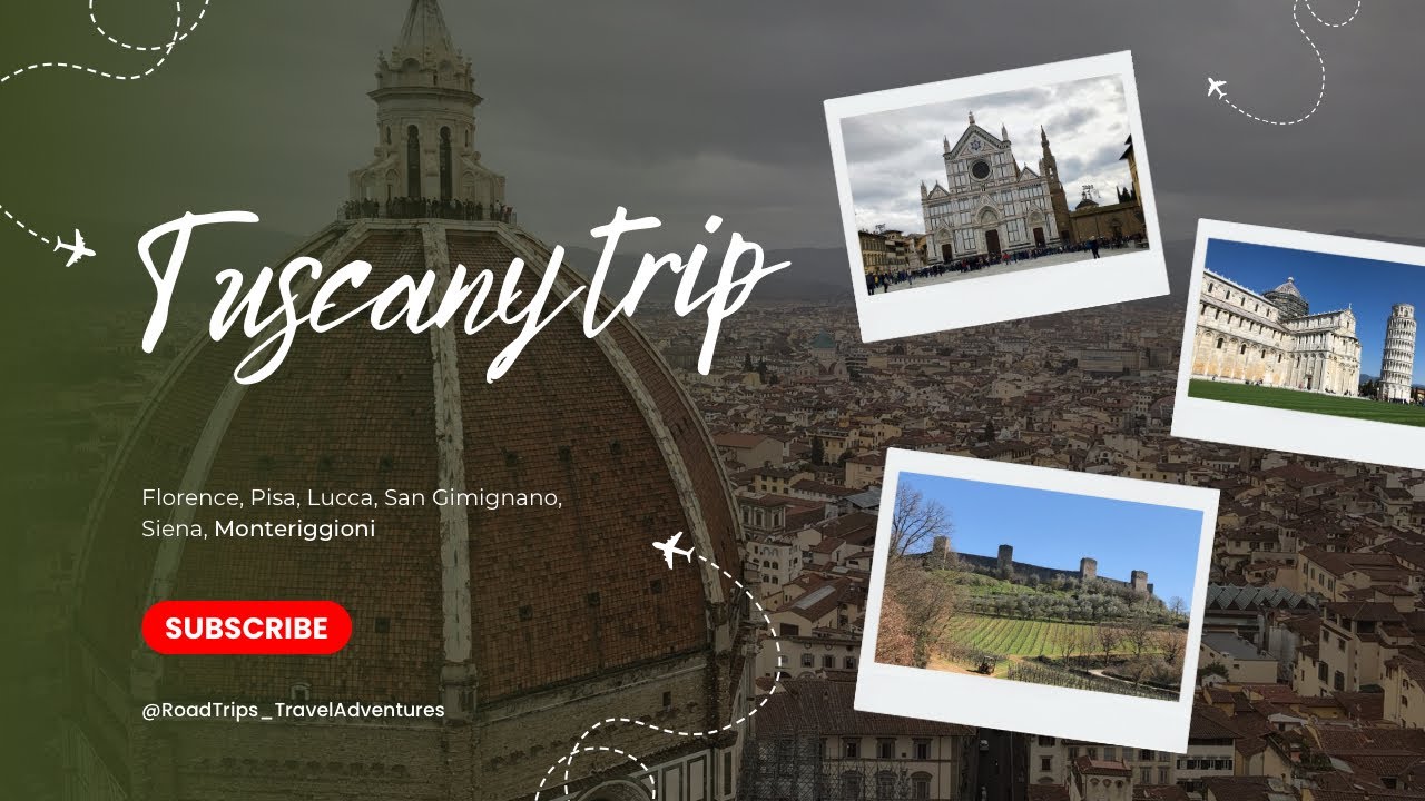 Italian Adventures Part 2: Tuscany, Italy - Florence, Pisa, Lucca and Siena