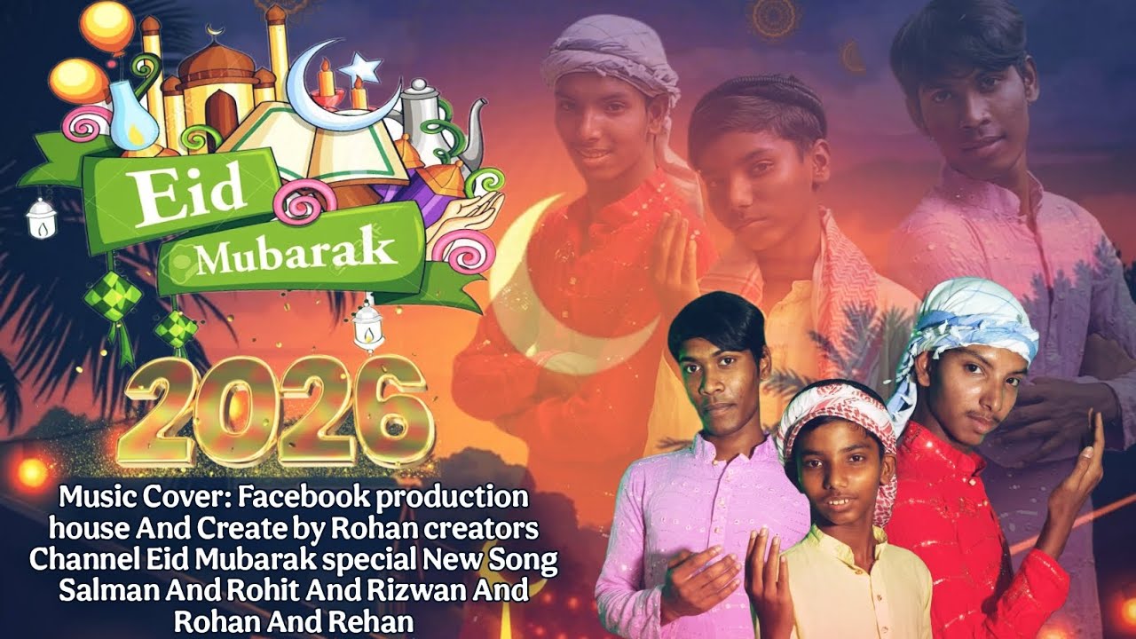 ঈদ মোবারক ঈদ মোবারক.... Special new song cover..🕋🕌🌛..#eidmubarak #Eidspecial 