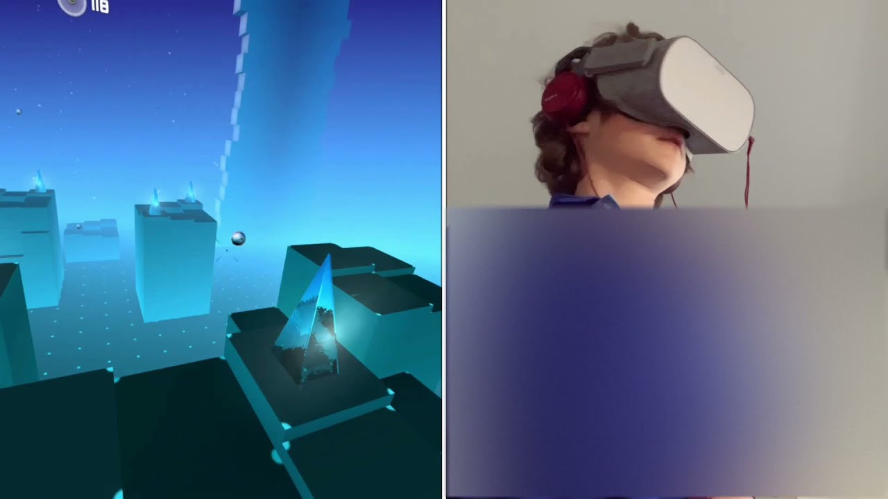 Smash Hit VR gameplay!