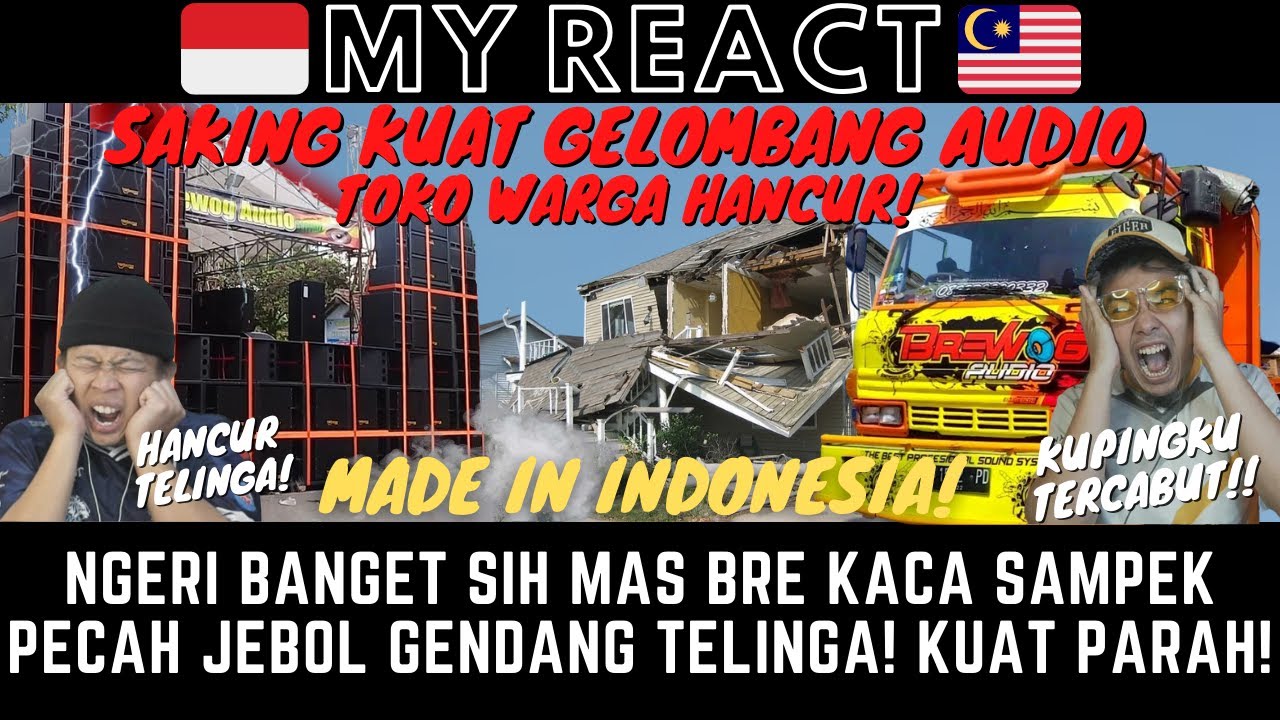 GILA BGT! GA PERNAH KEPIKIR ADA AUDIO SOUND DI INDONESIA KAYAK BEGINI! SAMPE HANCUR TOKO WARGA!