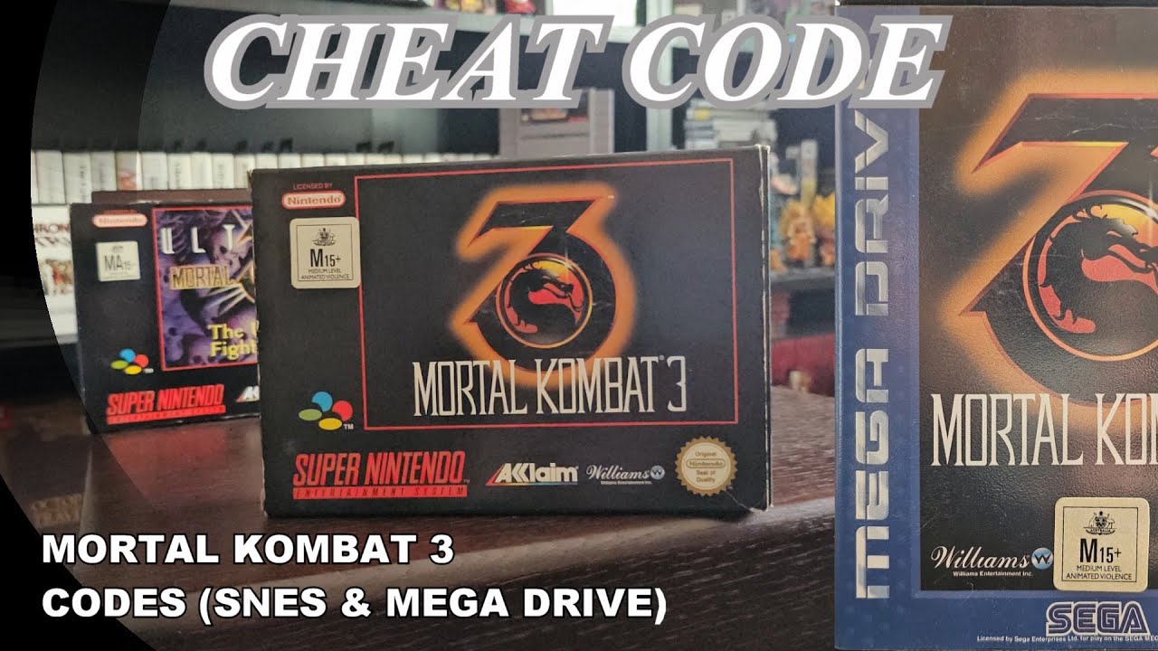 Mortal Kombat 3 - CHEAT CODES - Super Nintendo/Sega Genesis | feat. @TheToppyJr #mortalkombat