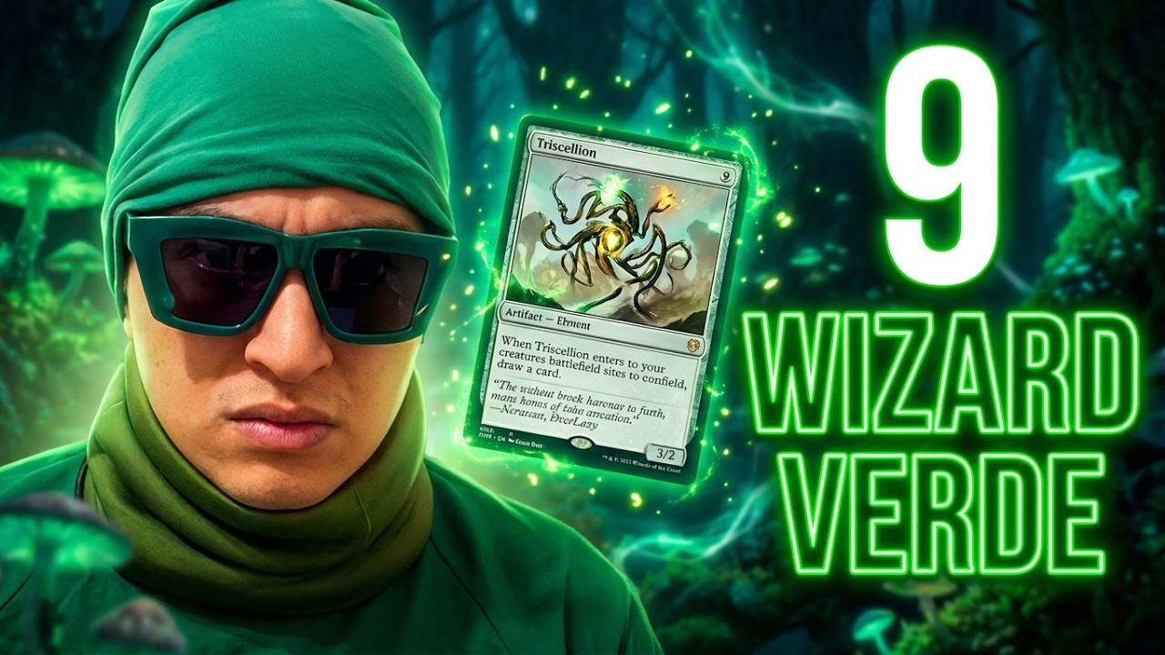 MTG Shandalar! WIZARD verde 9