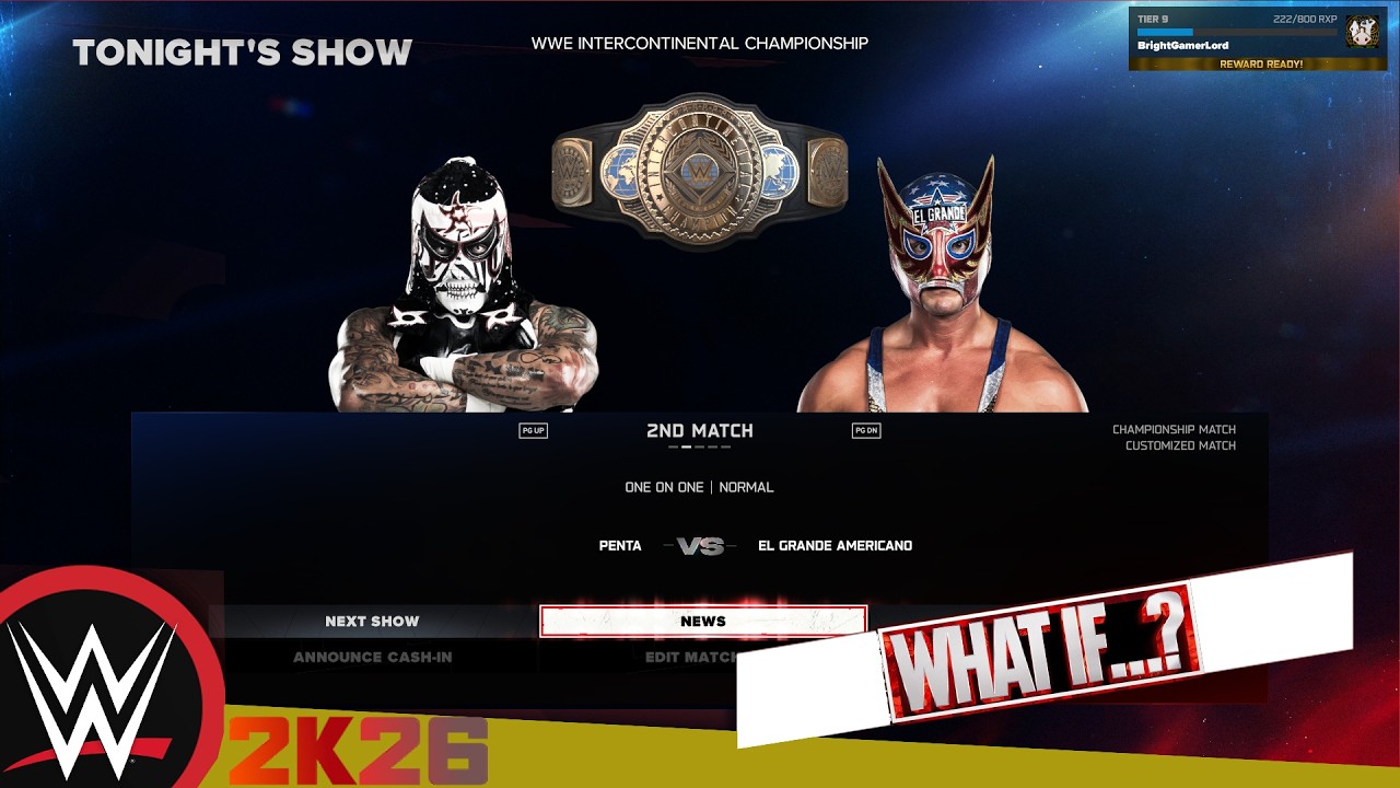WWE #raw 09.03.26 (ЧТО ЕСЛИ?) - Пента против Эль Гранде Американо