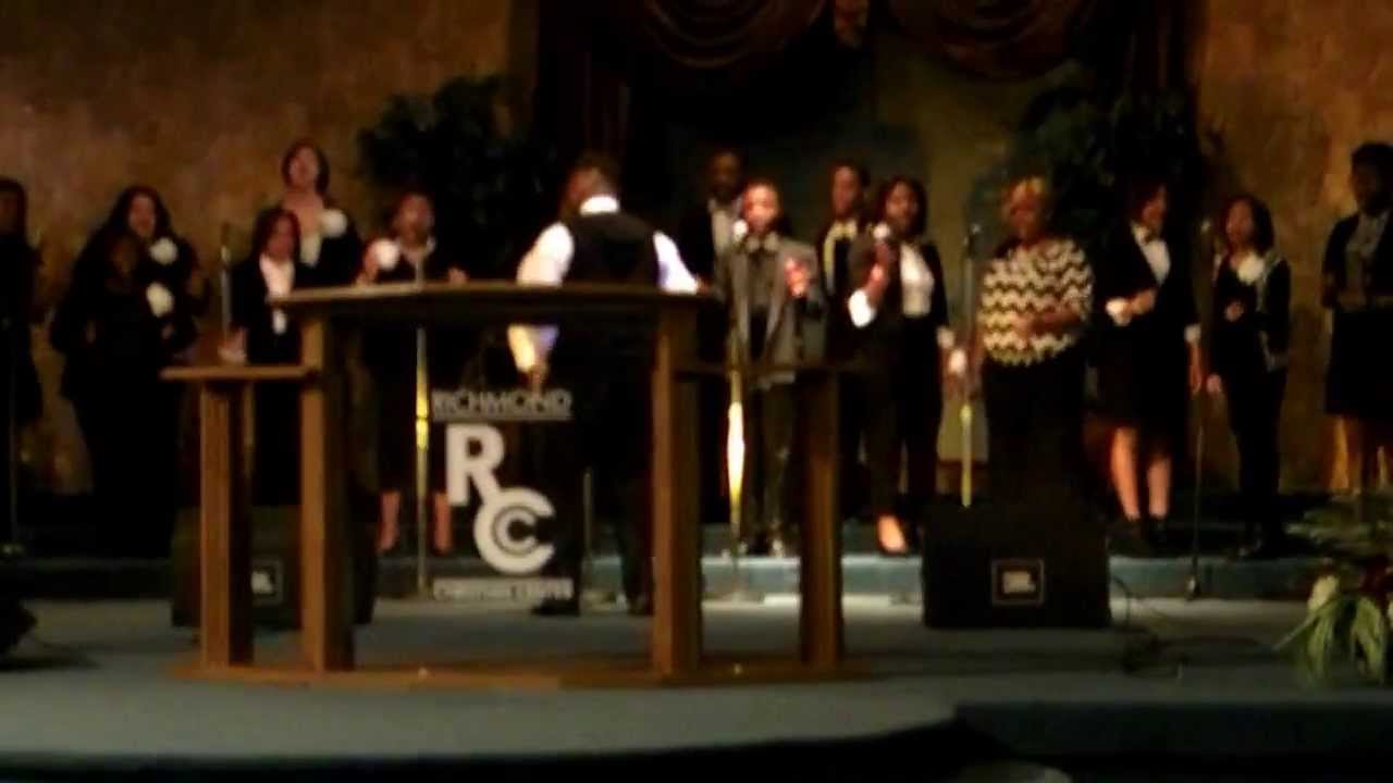 Zion's Voice sings I'll Serve You at Richmond Christian Center