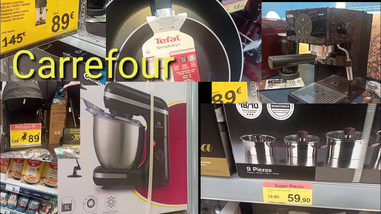 تخفيضات كارفور عجانة الف ووط غير 49€ بالي قبل مايسالي blak fridan 👍😍 Carrefour