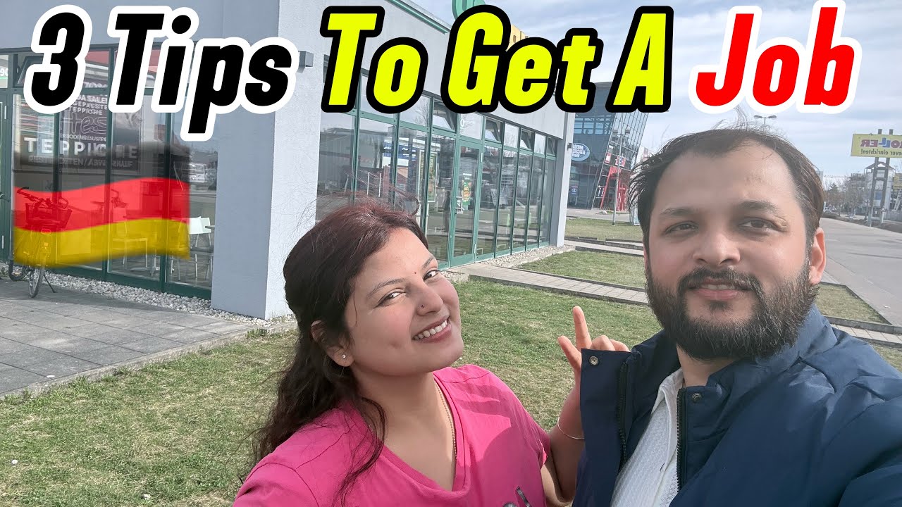 JOB NAHI MIL RAHI?😱😳 | 3 Tips That Helped Me 🇩🇪🔥| Germany Vlog