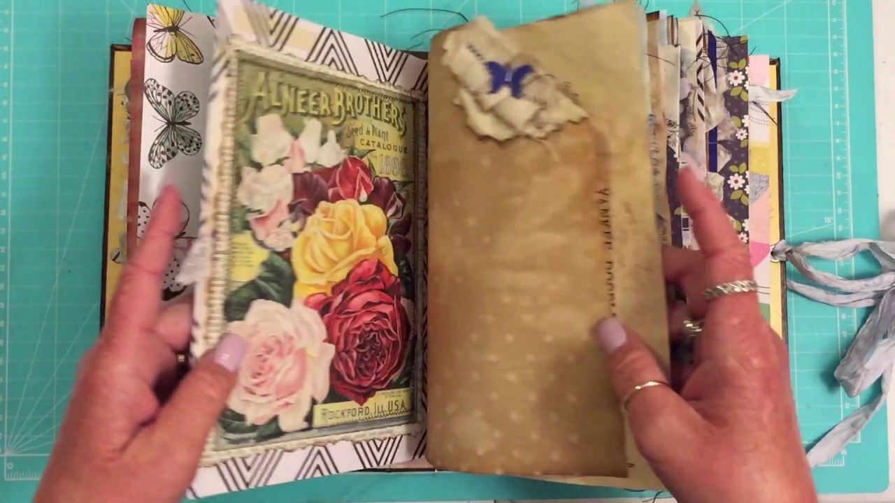 (SOLD) Vintage Spring Junk Journal With A Surprise | February 2017