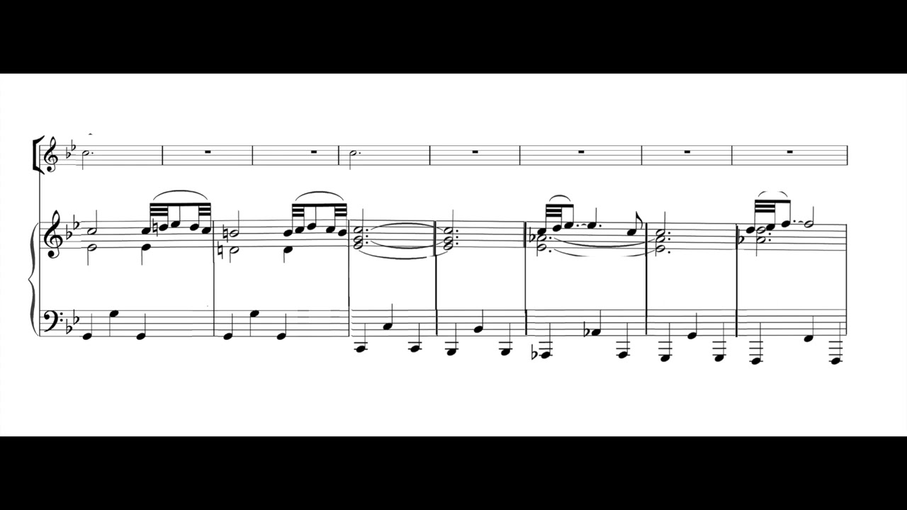 Albinoni - Adagio (piano accompaniment)