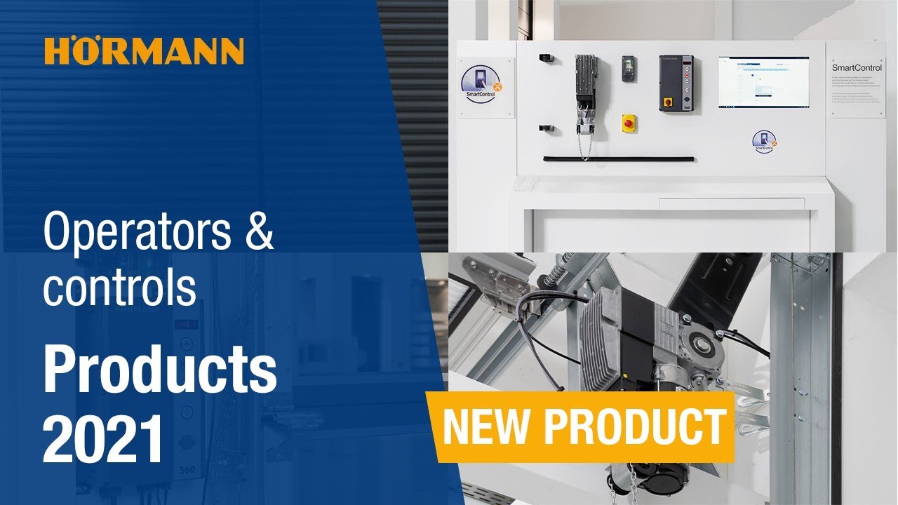 Hörmann new products and features 2021: Operators & controls | Hörmann