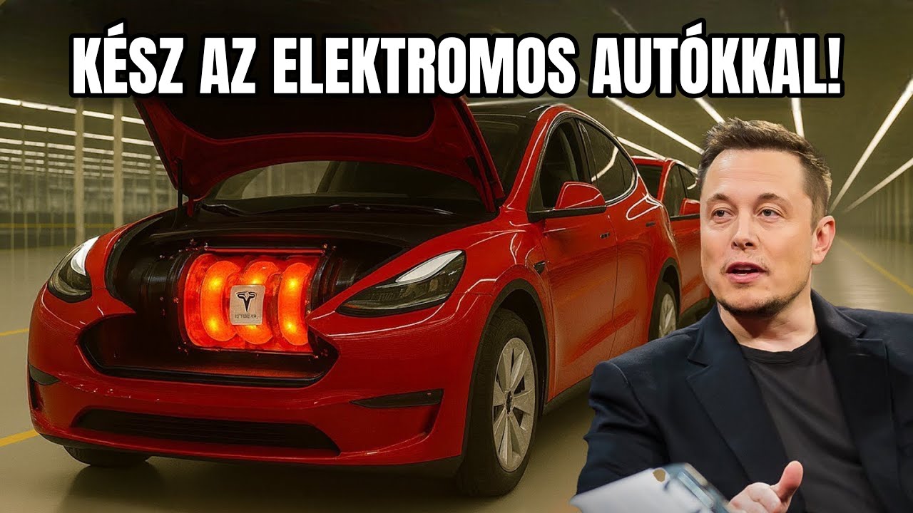 Az &Uacute;j Motor Elon Musk-t&oacute;l Most Megrengette Az Elektromos J&aacute;rművek Vil&aacute;g&aacute;t!