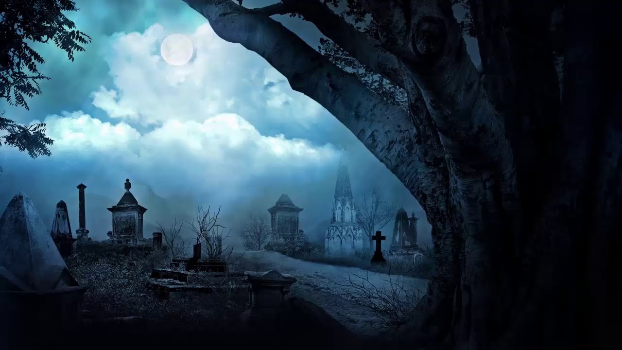 Sonidos en un Cementerio de noche