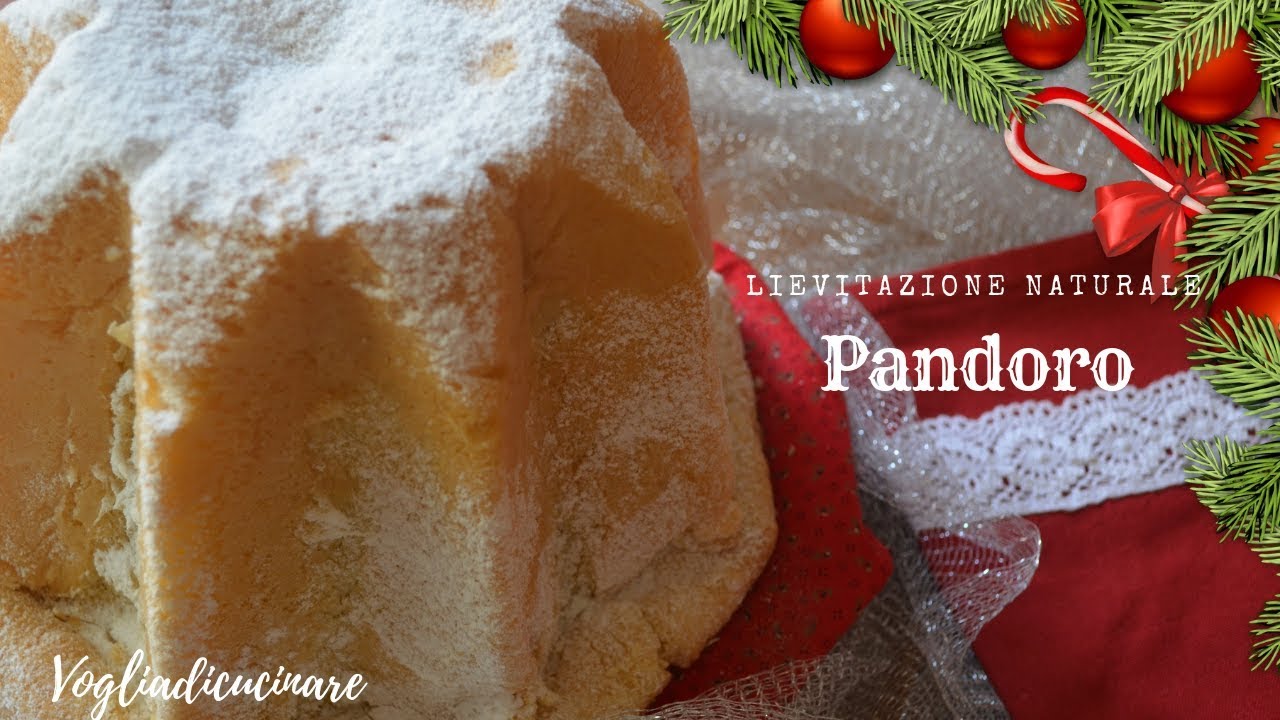 Pandoro lievitazione naturale a doppio impasto