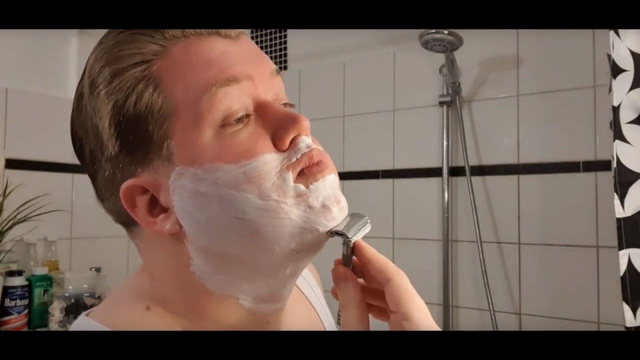 Nassrasur mit dem Hobel