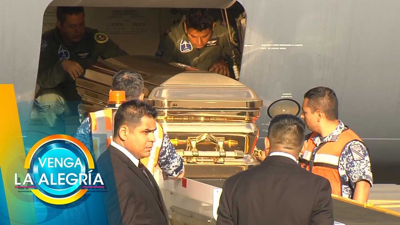 ¡Al fin en casa! Las cenizas de José José llegaron a la Ciudad de México. | Venga La Alegría