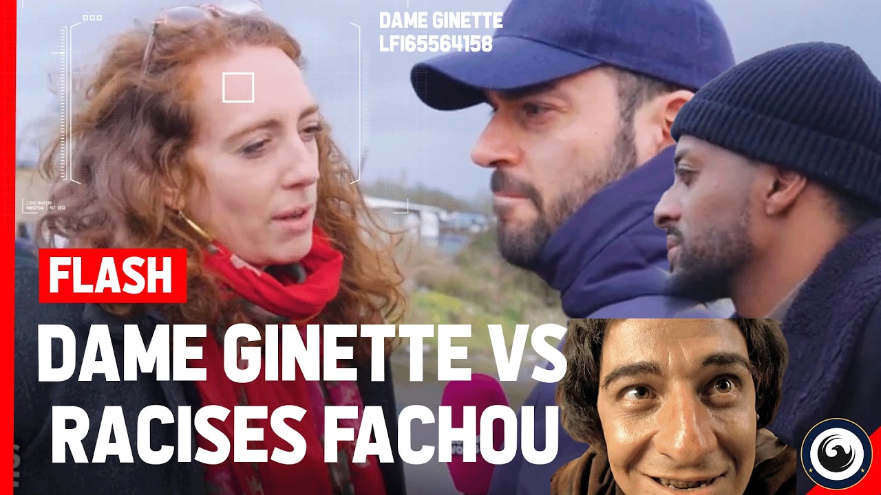 DAME GINETTE DE LFI EMPECHE UN LATINO ET UN RENOI DE FAIRE UN REPORTAGE CAR CA MONTRE LE REEL