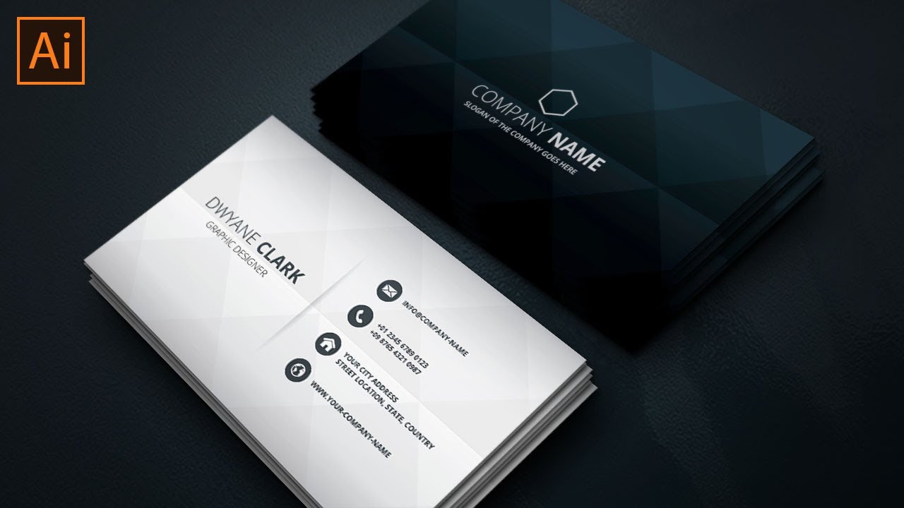 How to Create Business Card In Adobe Illustrator