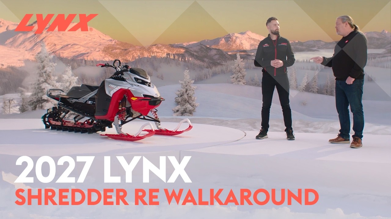 2027 Lynx Shredder RE Walkaround
