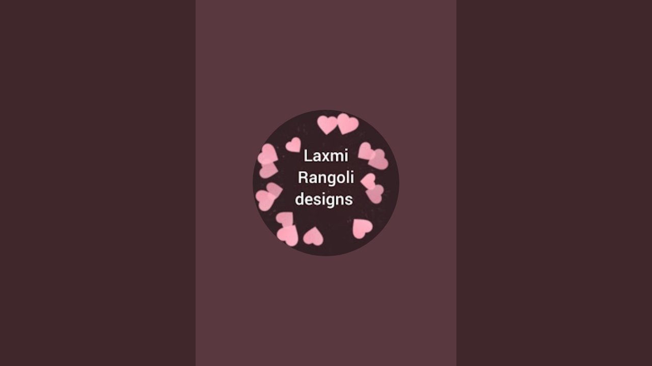 Laxmi rangoli design is live