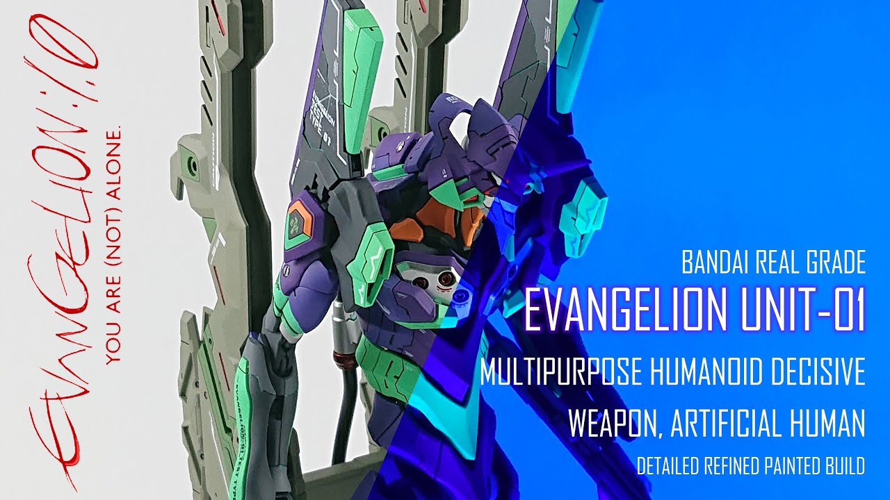 [Custom detail build]Real Grade Evangelion 01 RG EVA 01 Detailed Refined Build