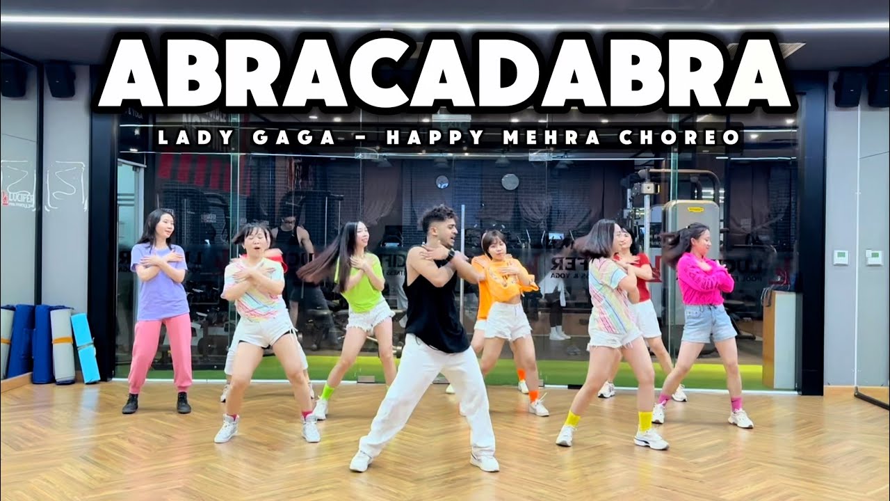 ABRACADABRA - LADY GAGA | Zumba Dance | HAPPY MEHRA CHOREO