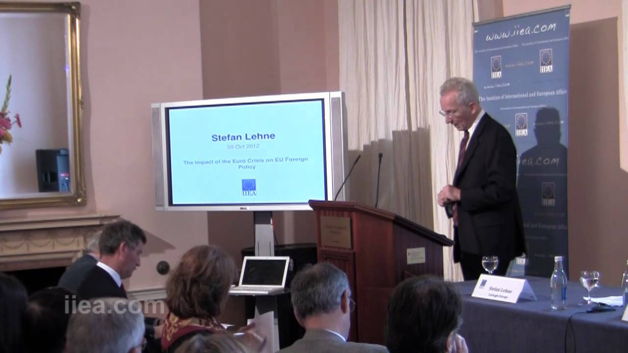 Stefan Lehne on The Impact of the Euro Crisis on EU Foreign Policy