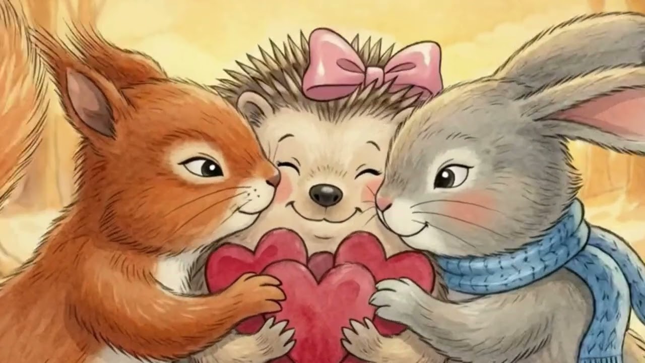 🎵 Valentine's Day Song for Toddlers | Hedgie’s Heart in the Snow | Free Book Available