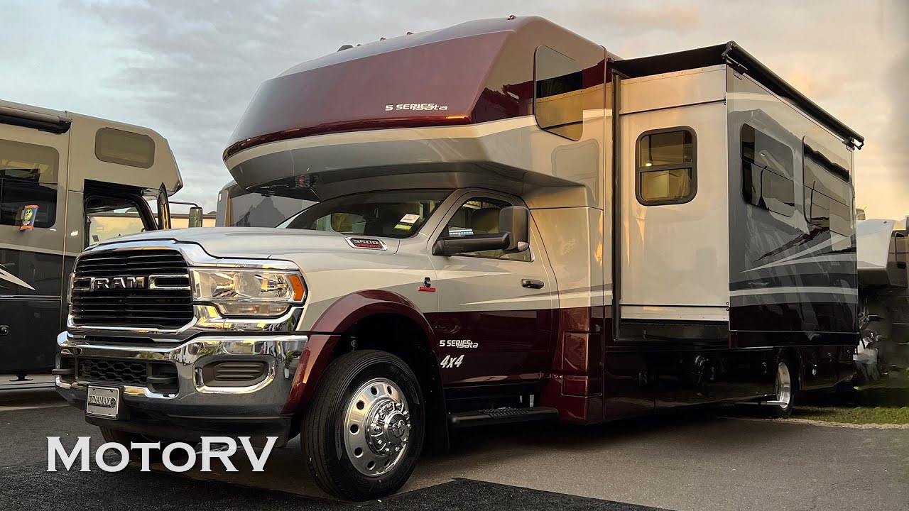 4x4 RV RAM 5500 HD 2023 Class C Diesel Motorhome Isata 5 34DSD by Forest River