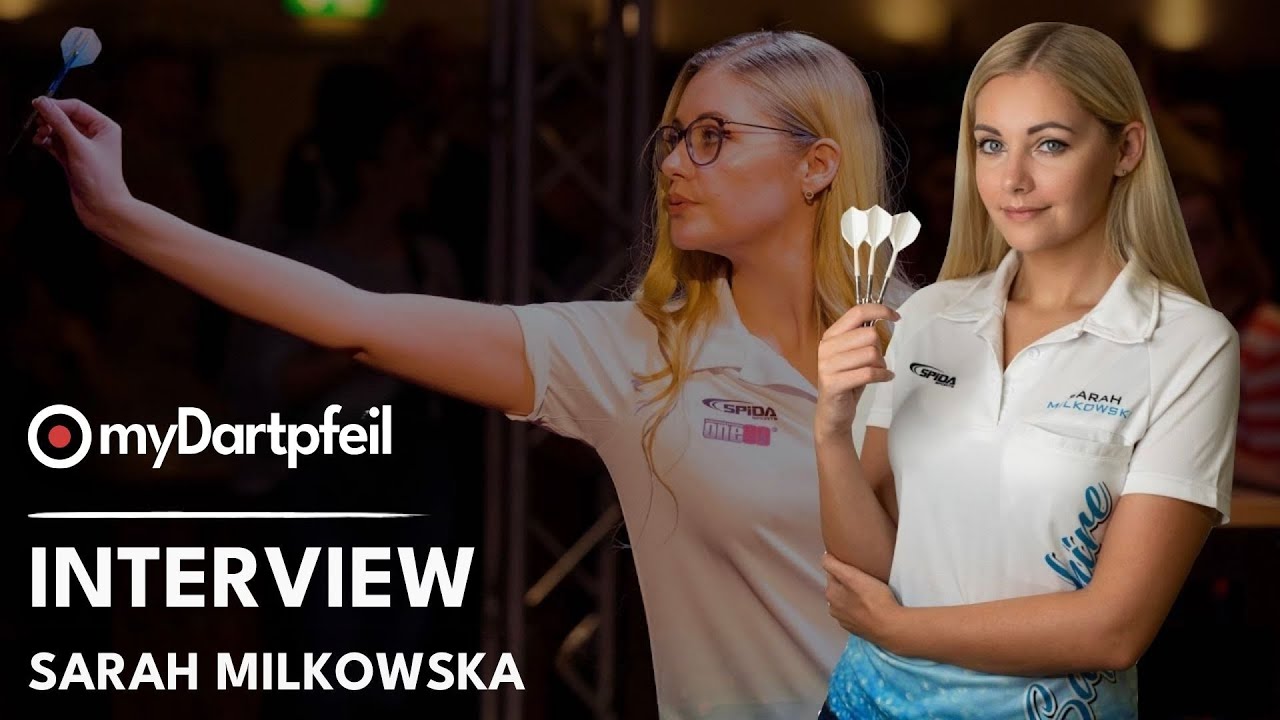 Interview mit "Darts-Queen" Sarah Milkowska auf der Dartshow Berlin 2020 | myDartpfeil
