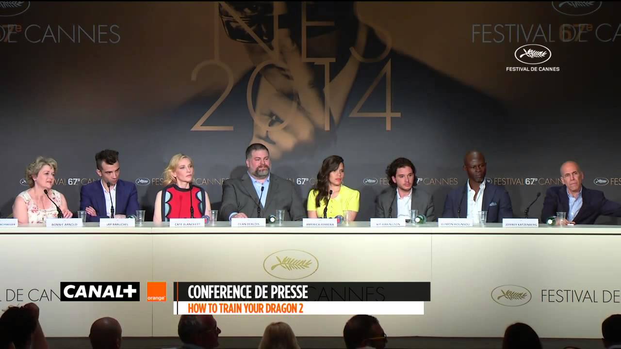 HOW TO TRAIN YOUR DRAGON 2 - Cannes Press Conference
