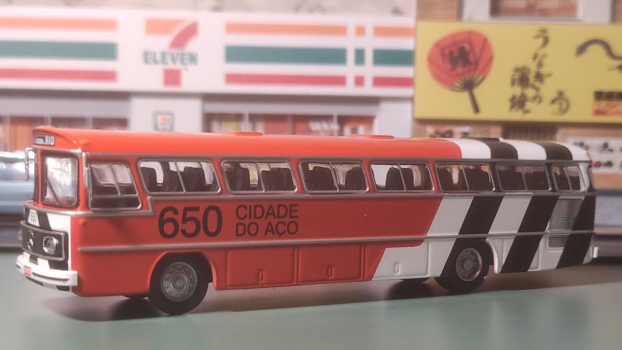 MERCEDES O355: The Urban Warrior of Viação Cidade do Aço | BrClassics Miniature Unboxing