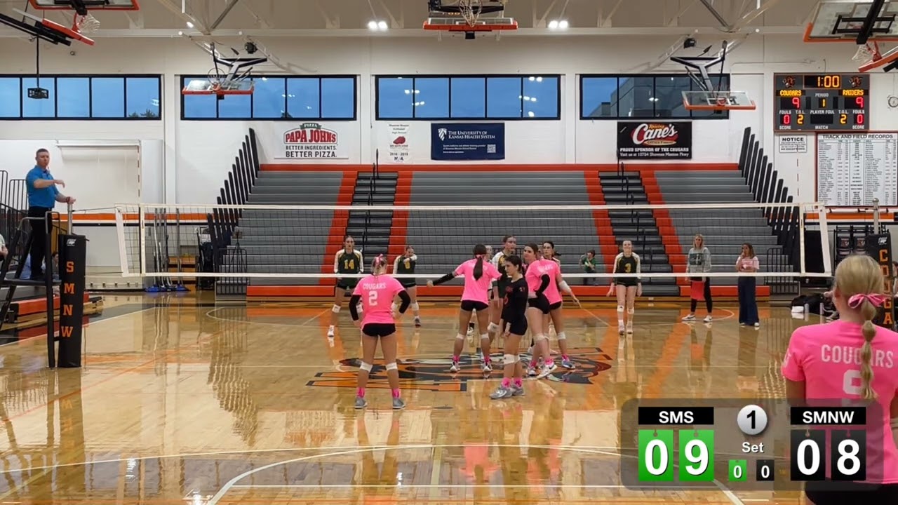 SMNW vs Shawnee Mission South; 10/21/24 Dig Pink Tourney