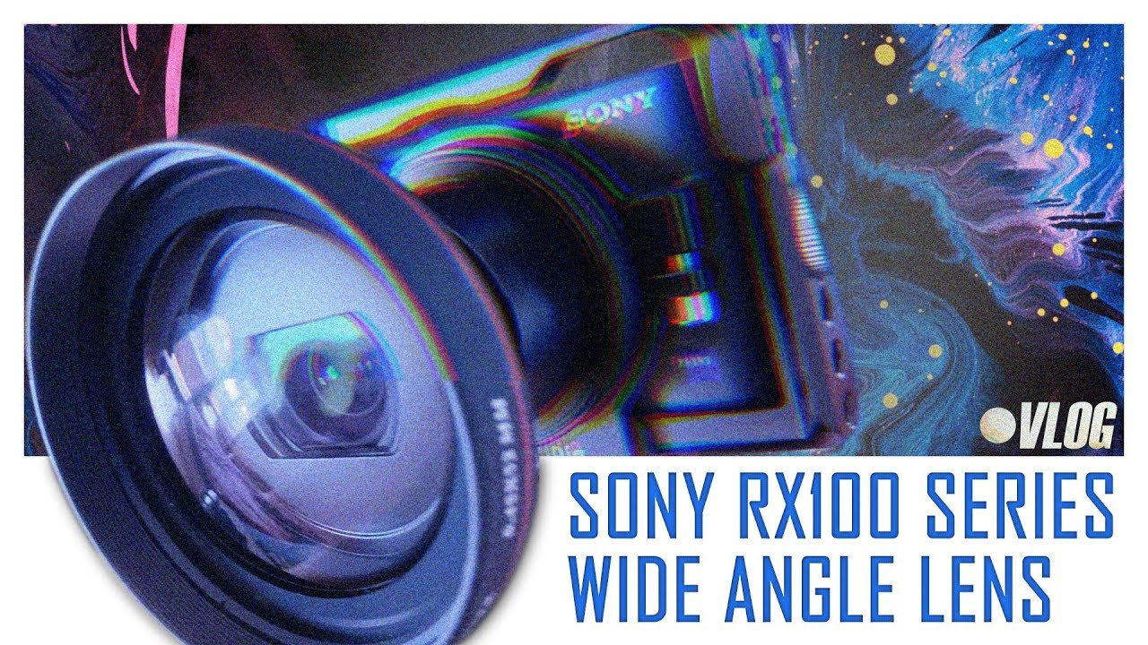 Best Wide Angle Lens for Sony RX100 ? - Zomei 0.45x Wide Angle Lens Ultra Slim
