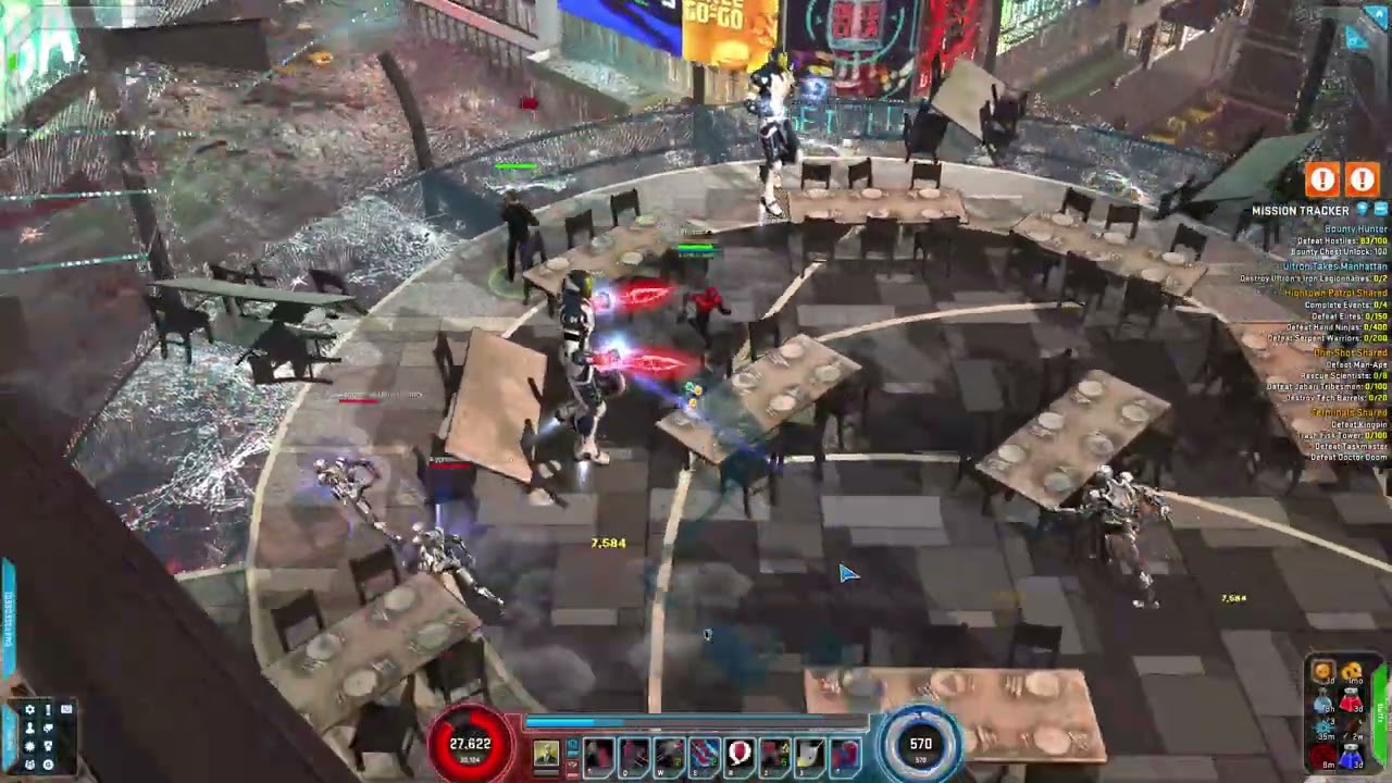 ReUpload - SpiderMan v Ultron 1:32 (2327ip) - Marvel Heroes TAHITI