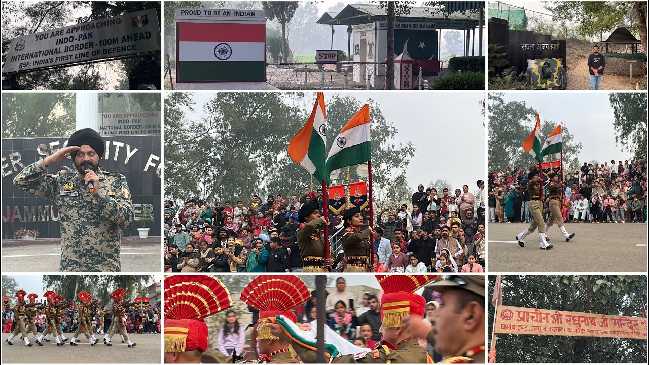 Suchetgarh Border Retreat Ceremony | Vlog 264