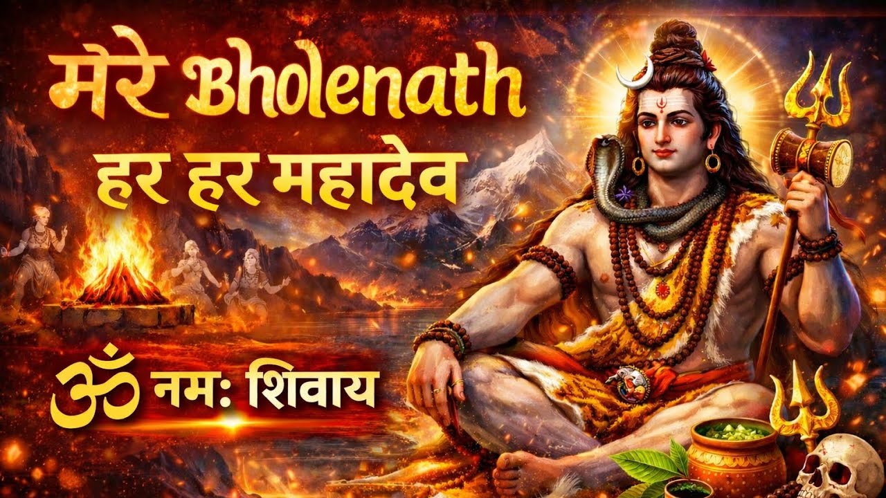 मेरे भोलेनाथ | Har Har Mahadev Bhajan | Dam Dam Damru | Shiv Bhajan 2026