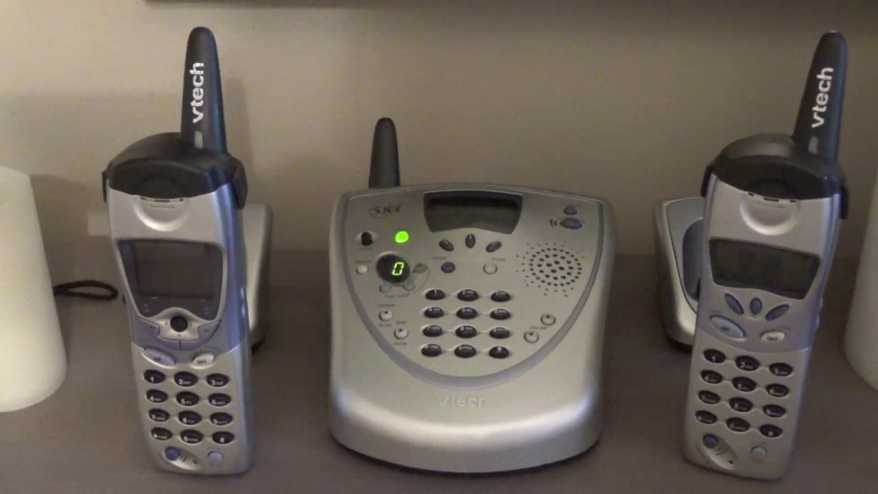 Register or Deregister Vtech 5831 or 5881 5.8 GHz Cordless Phone