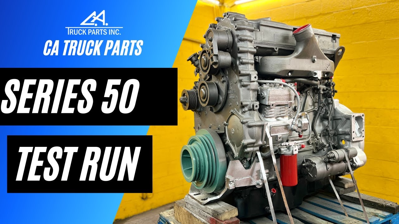 Detroit Diesel Series 50 Diesel Engine | Stock #3941 VIDEO