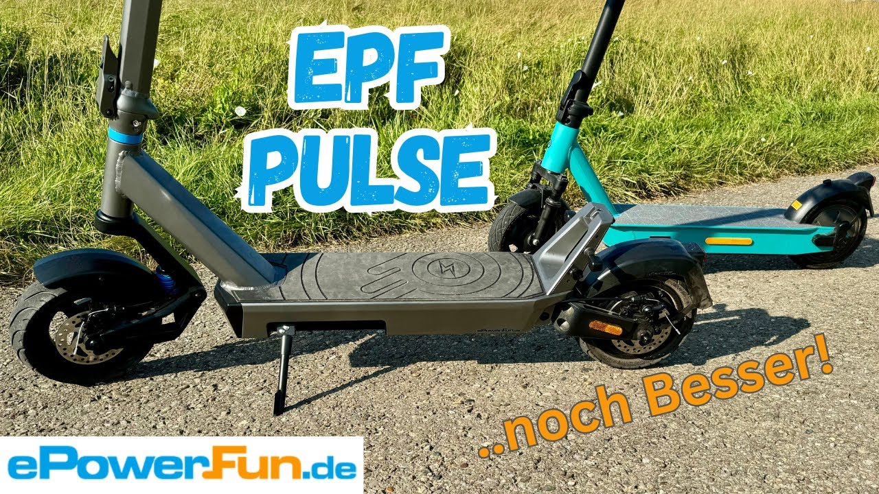 ePF Pulse 🤩 Mein neuer Favorit unter den E-Scooter