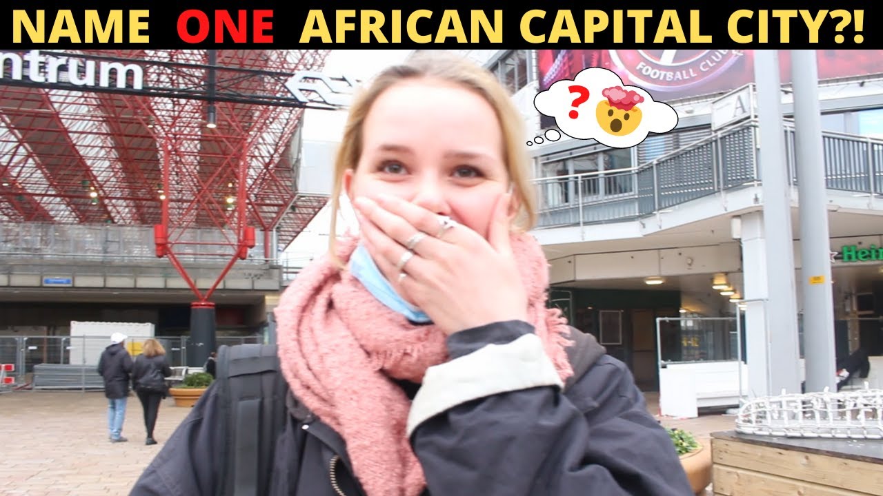 Can Europeans name ONE Capital City in Africa?