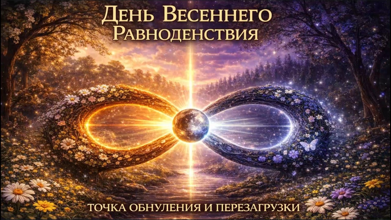 ДЕНЬ ВЕСЕННЕГО РАВНОДЕНСТВИЯ. ТОЧКА ОБНУЛЕНИЯ И ПЕРЕЗАГРУЗКИ. Сеанс ЧЕННЕЛИНГА