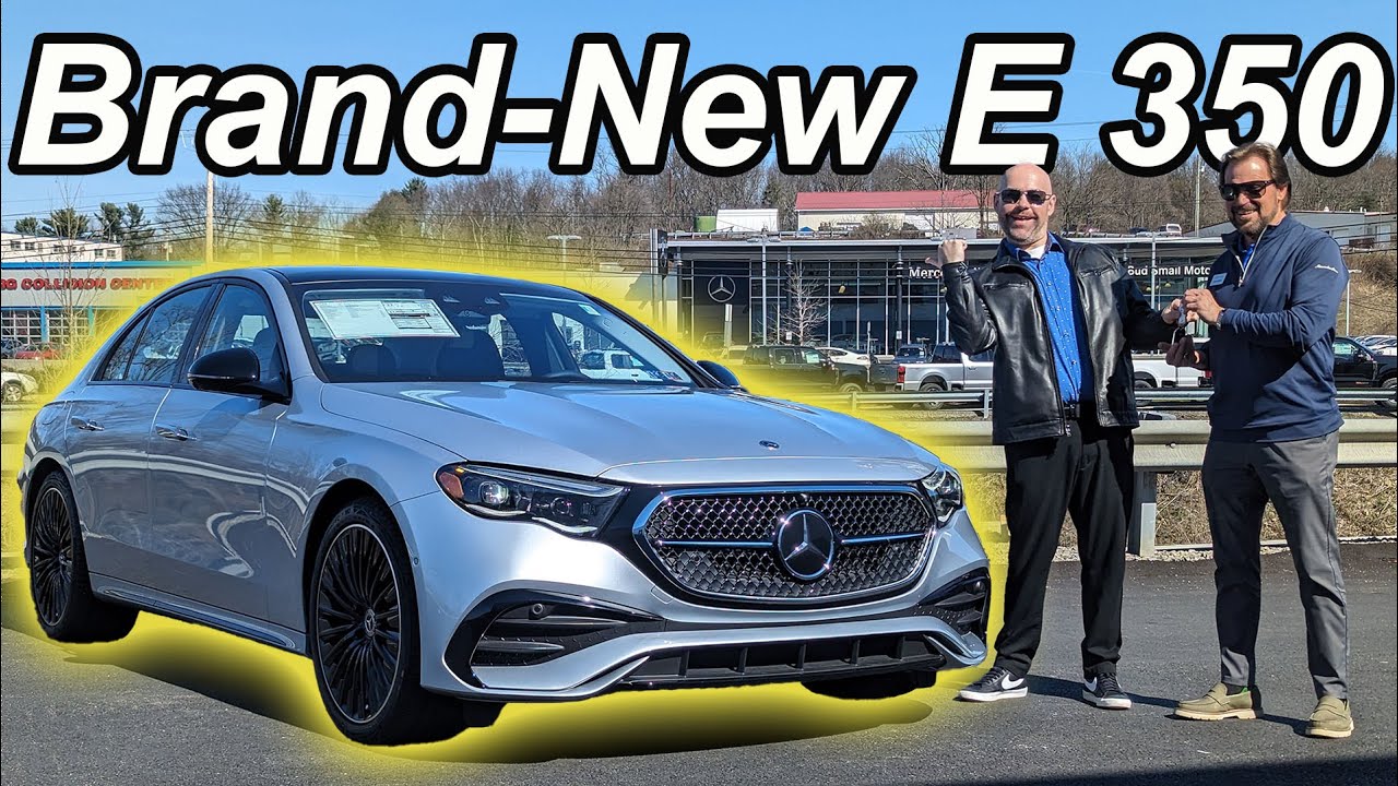 Experience The Future: Test Drive the Brand-New 2024 Mercedes-Benz E350!