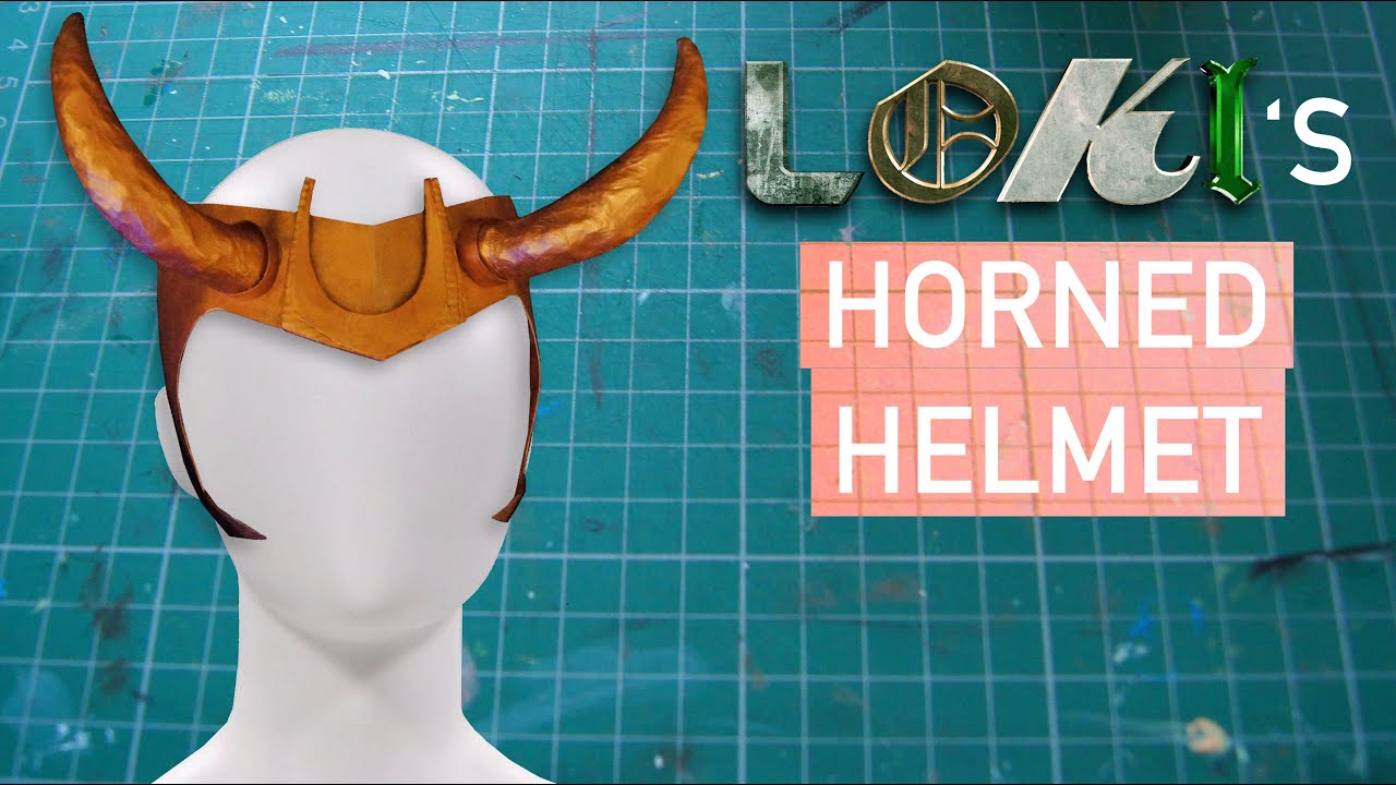 How To Make Loki's Horned Helmet / Crown DIY Prop