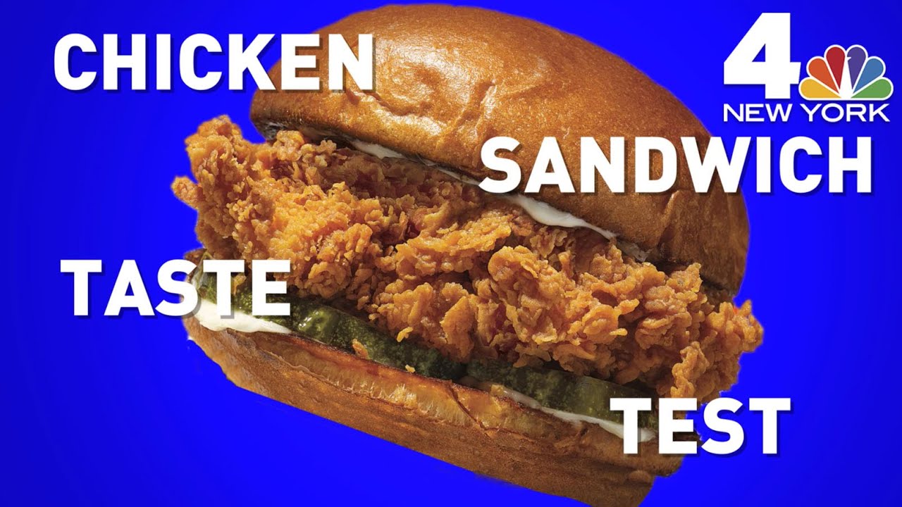 Popeyes Vs Chick-Fila, KFC & Wendy's: Which Chicken Sandwich is Best? | NBC New York
