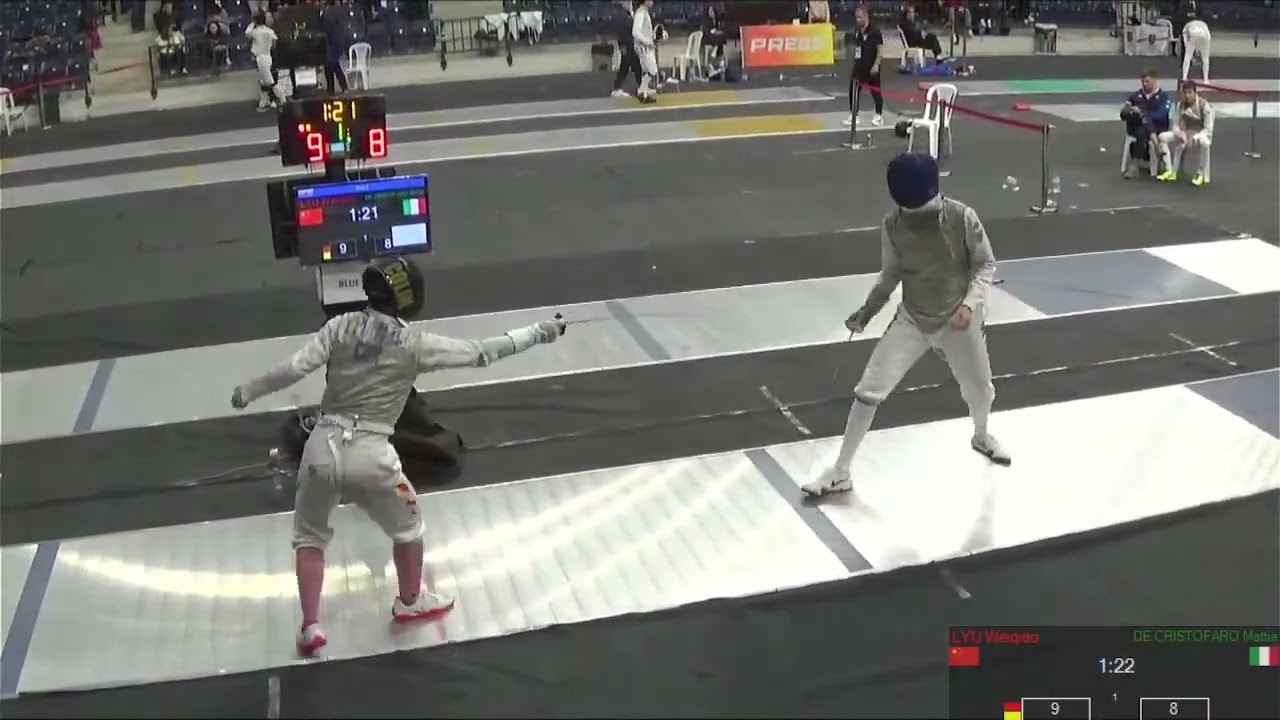 Istanbul World Cup 2025 JMF - L8 - Lyu Weiqiao CHN v Mattia De Cristofaro ITA