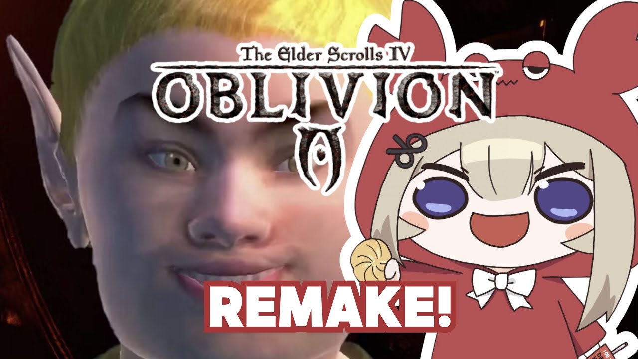 STOP RIGHT THERE CRIMINAL SCUM. [Elder Scrolls IV: Oblivion REMAKE]