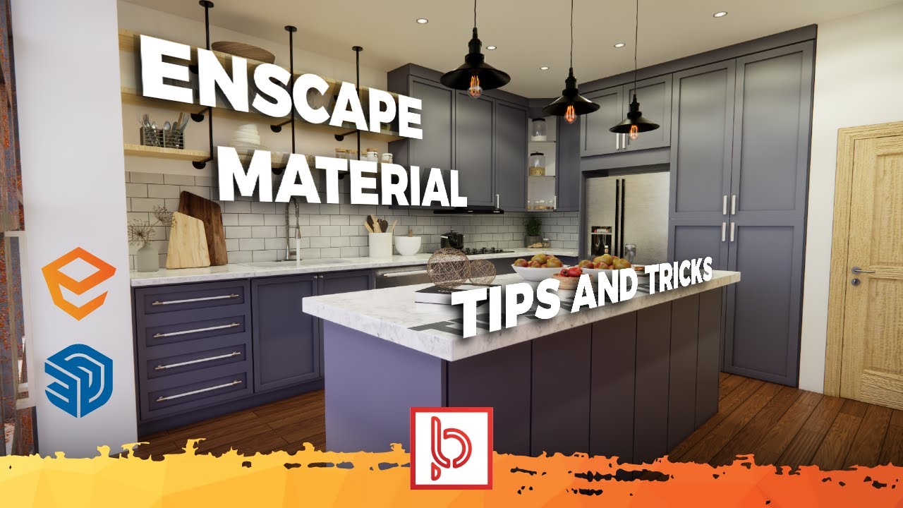 Tutorial Enscape Pemula (Enscape Material Tips and Tricks)